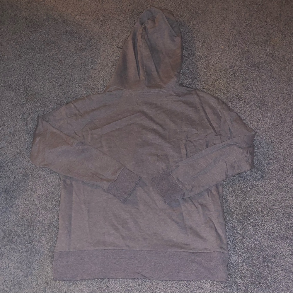 Victoria's Secret Grey Hoodie Pull Over - Picture 4 of 4
